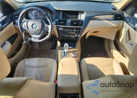 2016 BMW X3 xDrive28I из США, поврежденный, VIN 5UXWX9C55G0D70860